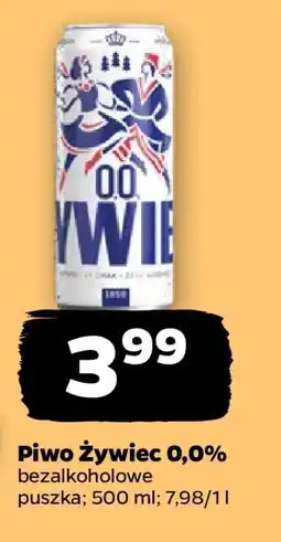 Netto Piwo Żywiec 0,0% oferta