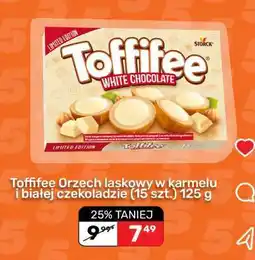 Biedronka Toffifee Orzech laskowy w karmelu i białej czekoladzie (15 szt.) 125 g oferta