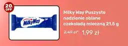Biedronka Milky Way Puszyste nadzienie oblane czekoladą mleczną 21,5 g oferta