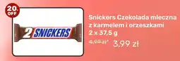 Biedronka Snickers Czekolada mleczna z karmelem i orzeszkami oferta