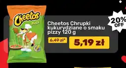 Biedronka Cheetos Chrupki kukurydziane o smaku pizzy 120 g oferta