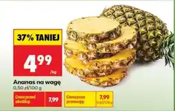 Biedronka Ananas na wagę oferta