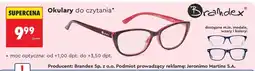 Biedronka Okulary do czytania oferta