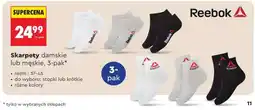 Biedronka Skarpety damskie lub męskie 3 pak oferta