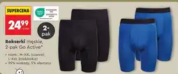 Biedronka Bokserki męskie, 2-pak Go Active oferta