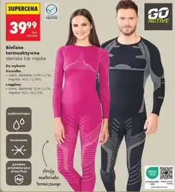 Biedronka Bielizna termoaktywna damska lub męska oferta