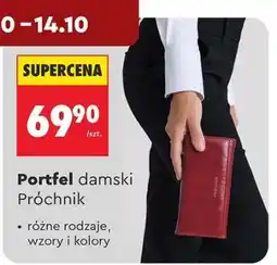 Biedronka Portfel damski Próchnik oferta