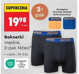 Biedronka Bokserki męskie, 2-pak Niteo oferta
