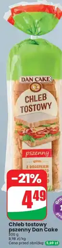 Dino Chleb tostowy pszenny Dan Cake oferta