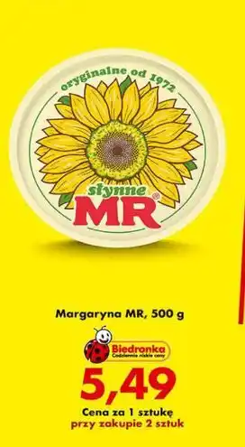 Biedronka Margaryna MR oferta