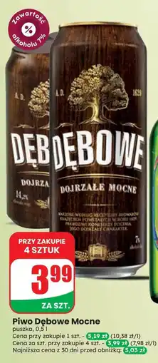 Dino Piwo Dębowe Mocne oferta