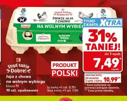 Kaufland Jajka kurze z chowu na wolnym wybiegu Stąd takie Dobre! oferta