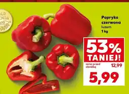 Kaufland Papryka czerwona luzem oferta