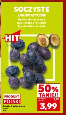 Kaufland Śliwki podłużne polskie oferta