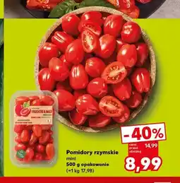 Kaufland Pomidory rzymskie mini oferta