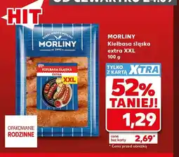 Kaufland Kiełbasa śląska extra XXL Morliny oferta