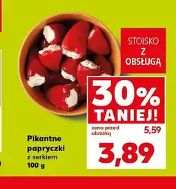Kaufland Pikantne papryczki z serkiem oferta