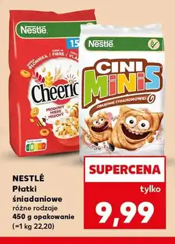 Kaufland Płatki śniadaniowe Cheerios miodowe Nestlé oferta