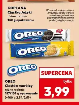 Kaufland Ciastka markizy Double Creme Oreo oferta