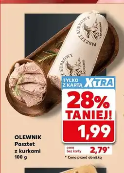 Kaufland Pasztet z kurkami Olewnik oferta