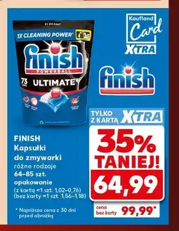 Kaufland Kapsułki do zmywarki Finish oferta