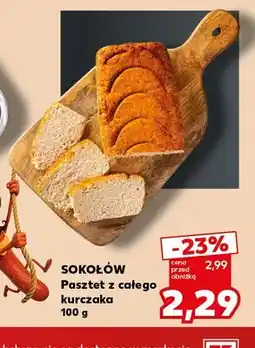 Kaufland Pasztet z całego kurczaka Sokołów oferta