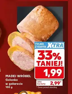 Kaufland Golonko w galarecie Madej Wróbel oferta