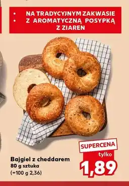 Kaufland Bajgiel z cheddarem oferta