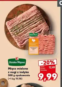 Kaufland Mięso mielone z nogi z indyka Stoisko Mięsne oferta