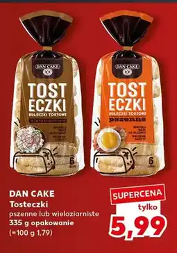 Kaufland Tosteczki pszenne Dan Cake oferta