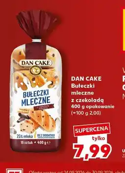 Kaufland Bułeczki mleczne z czekoladą Dan Cake oferta