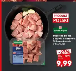 Kaufland Mięso na gulasz z szynki wieprzowej Stoisko Mięsne oferta