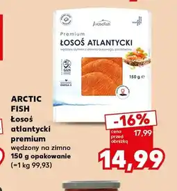 Kaufland Łosoś atlantycki premium wędzony na zimno Arctic Fish oferta
