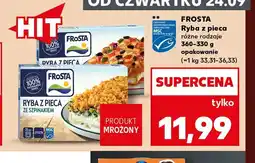 Kaufland Ryba z pieca ze szpinakiem Frosta oferta