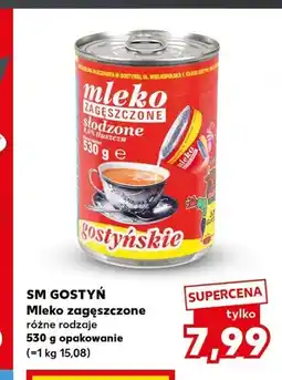 Kaufland Mleko zagęszczone słodzone SM Gostyń oferta