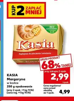 Kaufland Margaryna w kostce Kasia oferta