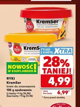 Kaufland KremSer krem do smarowania ze śmietanką i ryckim edamem Ryki oferta