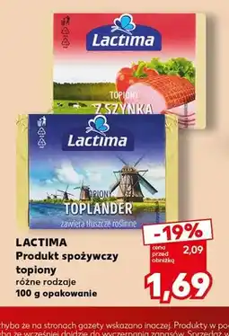 Kaufland Produkt spożywczy topiony z szynką Lactima oferta