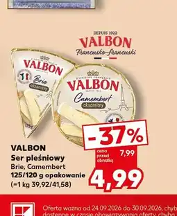 Kaufland Ser pleśniowy Brie Valbon oferta