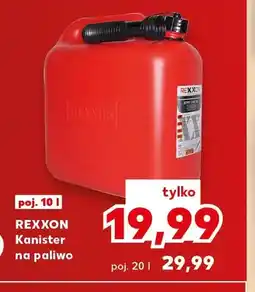 Kaufland Kanister na paliwo 10 l Rexxon oferta