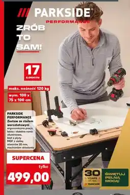 Kaufland Zestaw ze stołem warsztatowym Parkside Performance oferta
