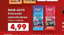 Kaufland Ściereczki samochodowe Moje Auto oferta