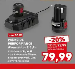 Kaufland Akumulator z ładowarką Parkside Performance oferta