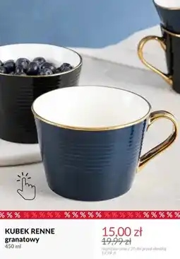 Homla Kubek Renne granatowy oferta