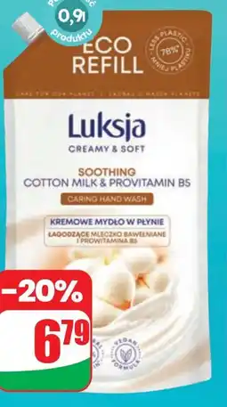 Dino Mydło w płynie Cotton Luksja zapas oferta