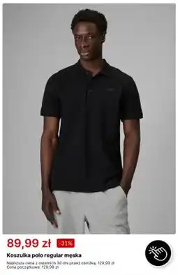 4F Koszulka polo regular męska 4F oferta