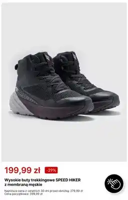 4F Wysokie buty trekkingowe SPEED HIKER z membraną męskie 4F oferta
