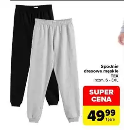 Carrefour Spodnie dresowe męskie oferta