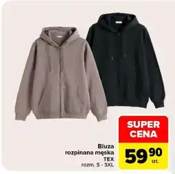 Carrefour Bluza rozpinana męska oferta