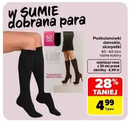 Carrefour Lida collant Podkolanówki MICROFIBRA oferta